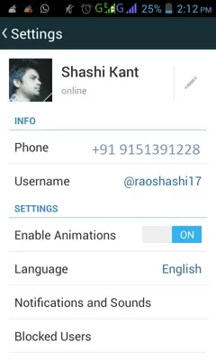 TelegramEx android App screenshot 1